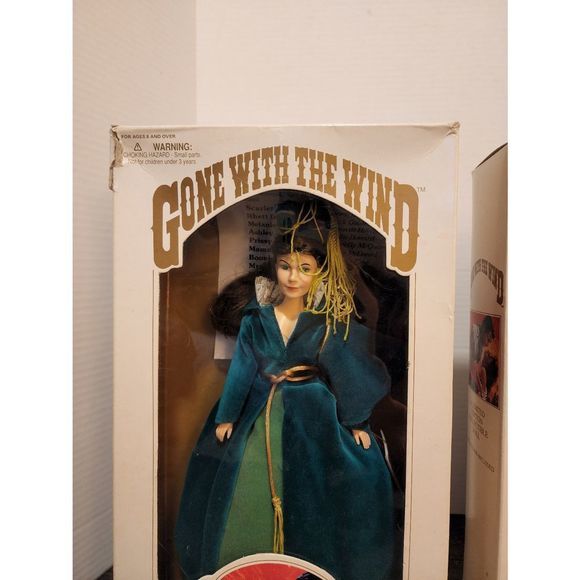 Gone With The Wind Scarlett O'Hara Red Gown & Green Gown- World Doll Lim… - Picture 3 of 6